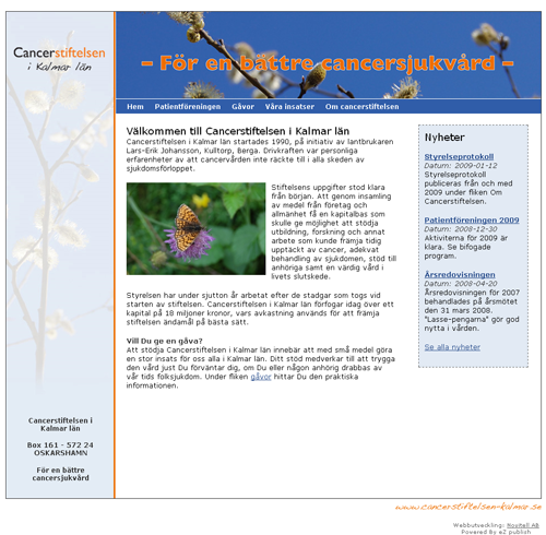 Cancerstiftelsen i Kalmar län